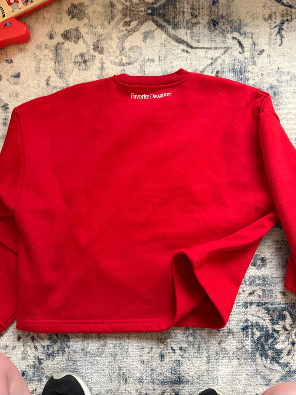 Favorite Daughter Red "Favorite Mama" Sweatshirt - Picture 3 of 3